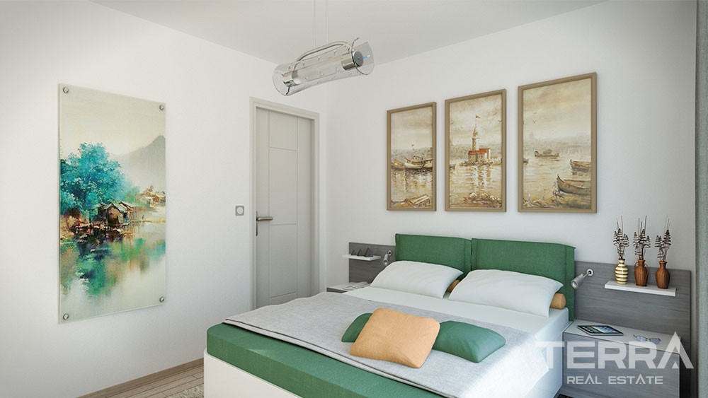 New Apartments for Sale in Alanya Mahmutlar Only 400 m to the Beach - 31007