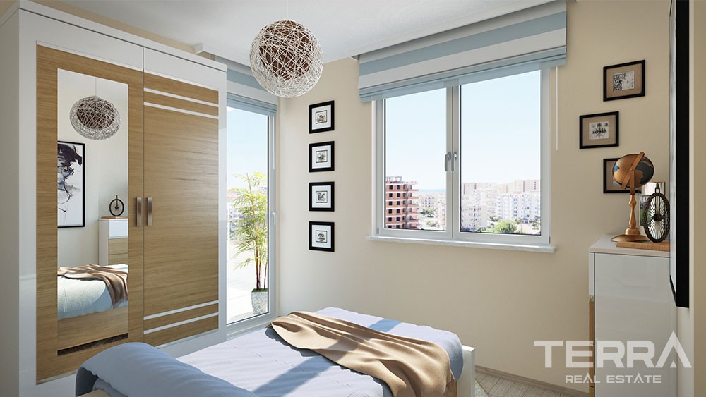 New Apartments for Sale in Alanya Mahmutlar Only 400 m to the Beach - 31008