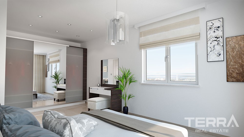 New Apartments for Sale in Alanya Mahmutlar Only 400 m to the Beach - 31013