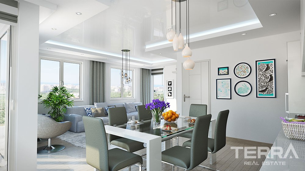 New Apartments for Sale in Alanya Mahmutlar Only 400 m to the Beach - 31016