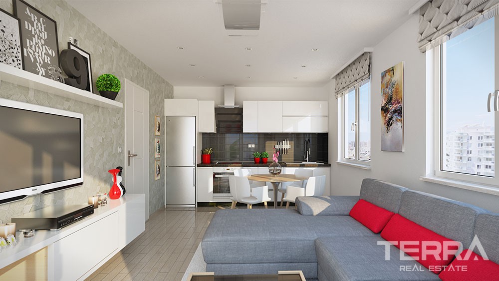 New Apartments for Sale in Alanya Mahmutlar Only 400 m to the Beach - 31023