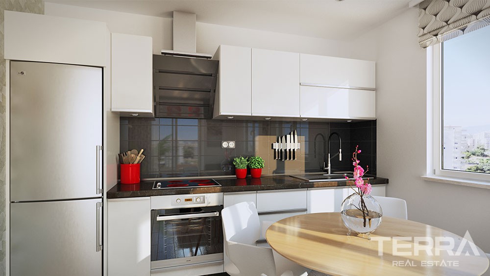 New Apartments for Sale in Alanya Mahmutlar Only 400 m to the Beach - 31024