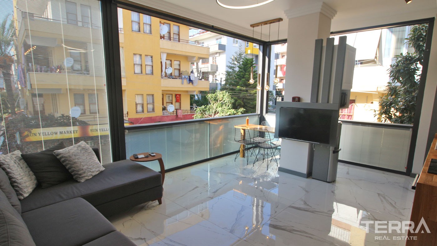 Central Alanya Flats for Sale with Walking Distance to Cleopatra Beach - 31084