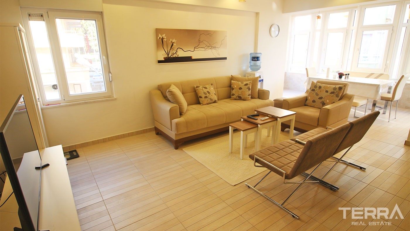 Affordable Apartment in a Central Location of Alanya Fully Furnished - 31101