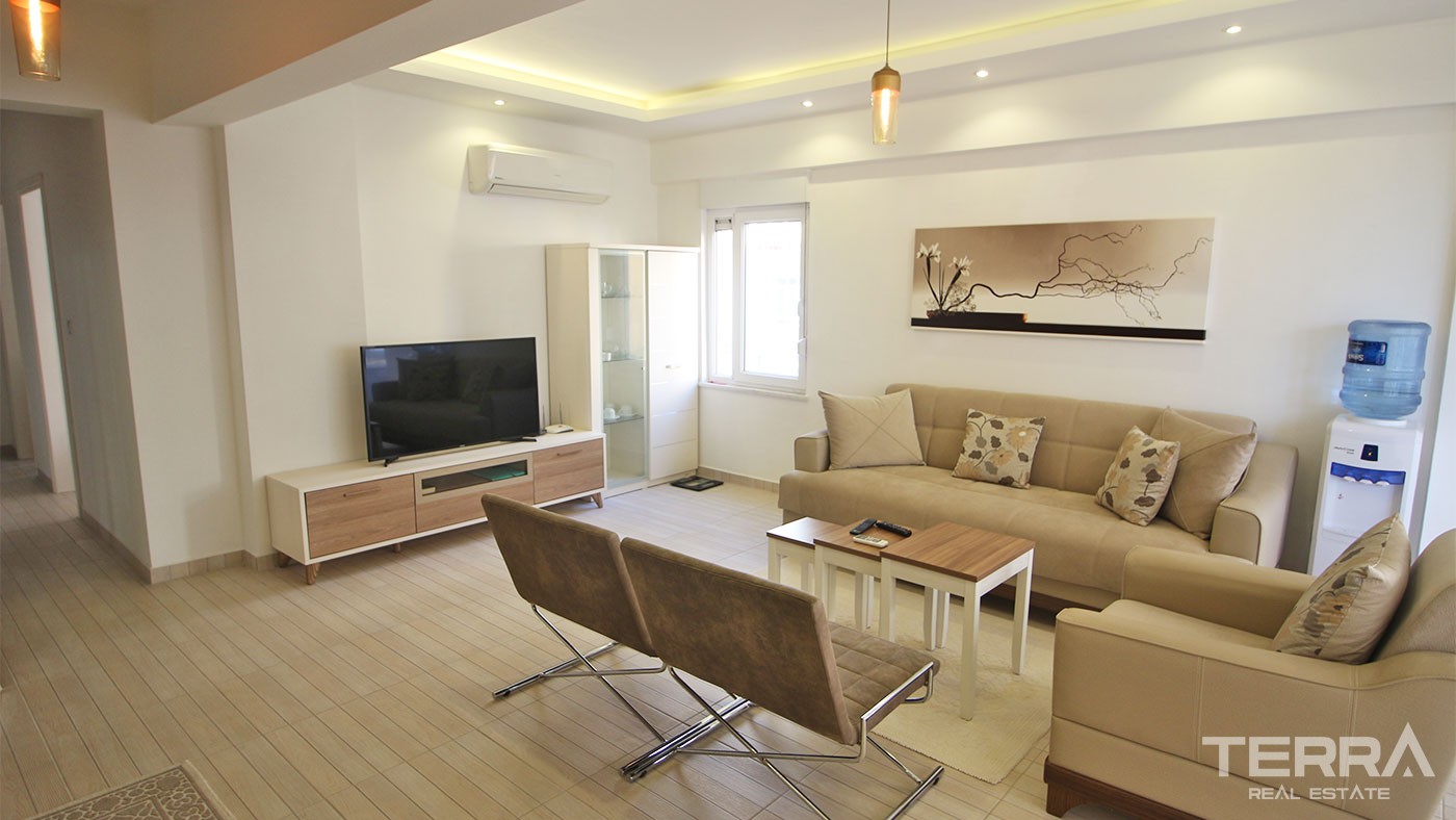 Affordable Apartment in a Central Location of Alanya Fully Furnished - 31102