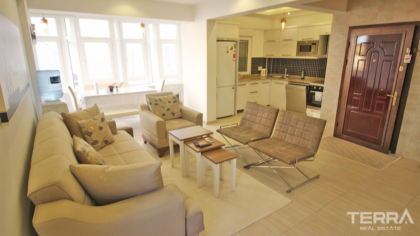 Affordable Apartment in a Central Location of Alanya Fully Furnished - 31104