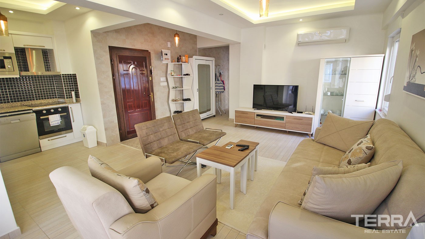 Affordable Apartment in a Central Location of Alanya Fully Furnished - 31108