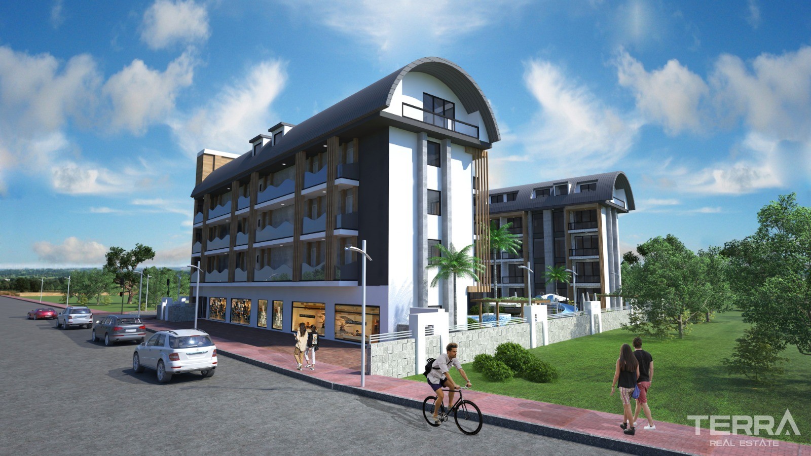 High Quality Apartments in Oba Alanya Only 1 km to the Beach - 31182