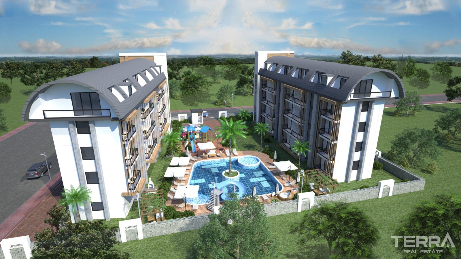High Quality Apartments in Oba Alanya Only 1 km to the Beach - 31183