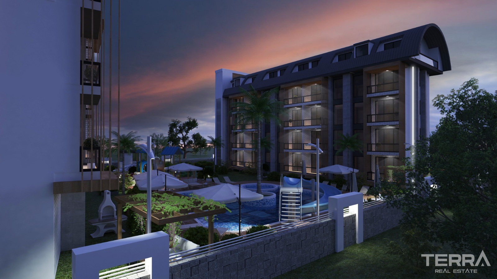 High Quality Apartments in Oba Alanya Only 1 km to the Beach - 31186