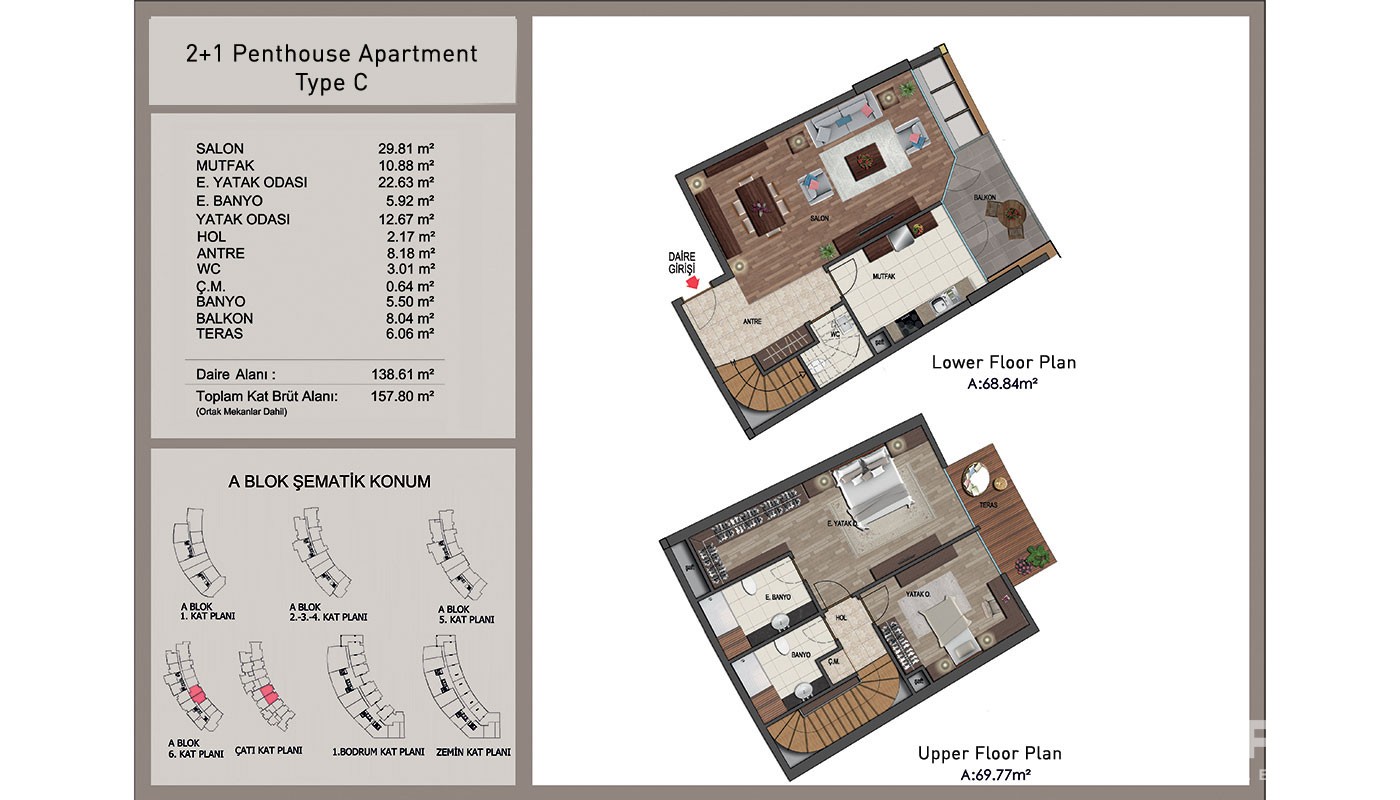 Marmara Sea View Apartments for Sale in Istanbul Büyükçekmece - 31209