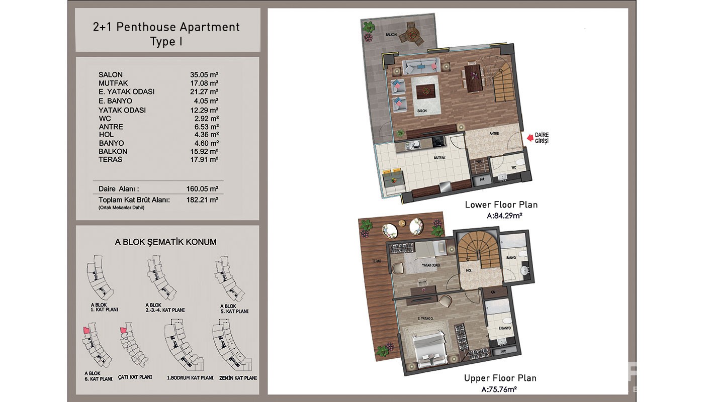 Marmara Sea View Apartments for Sale in Istanbul Büyükçekmece - 31212
