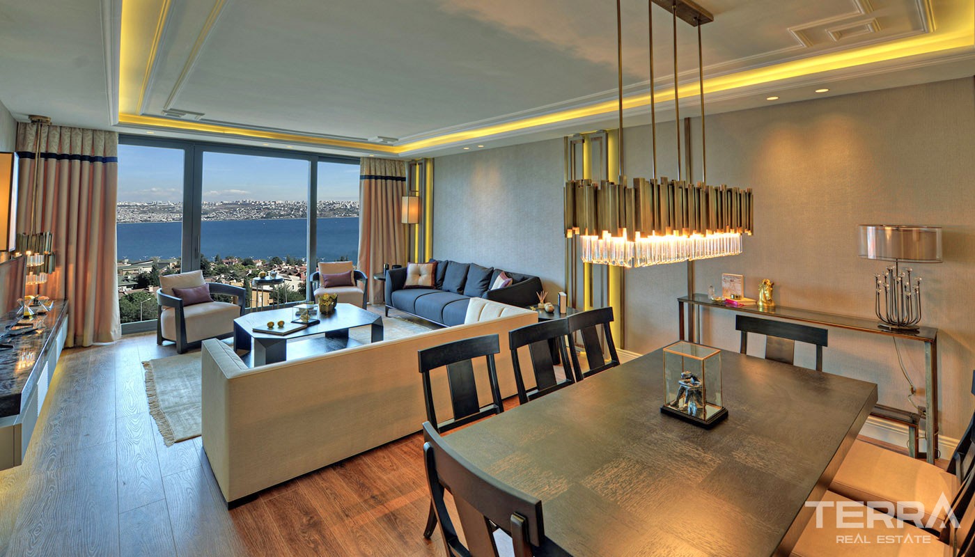 Marmara Sea View Apartments for Sale in Istanbul Büyükçekmece - 31218