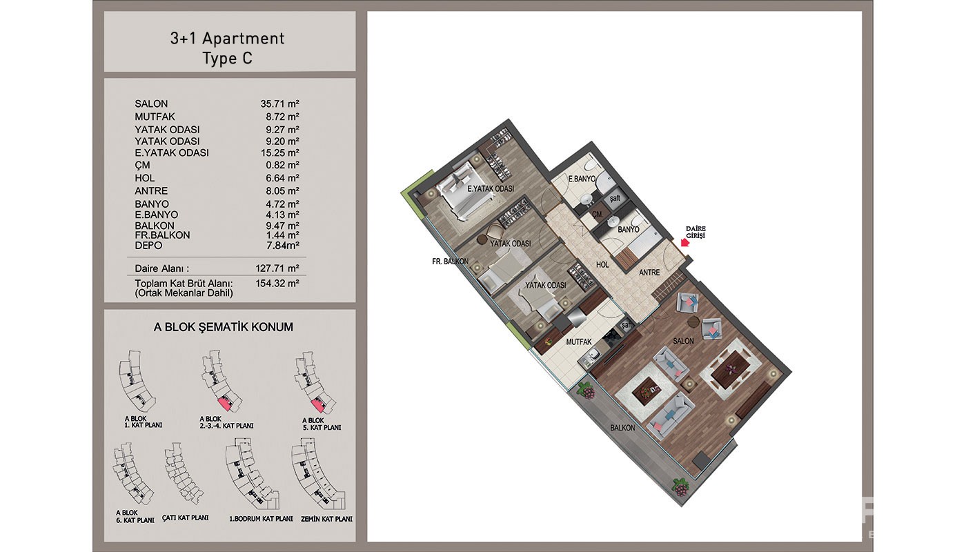 Marmara Sea View Apartments for Sale in Istanbul Büyükçekmece - 31227