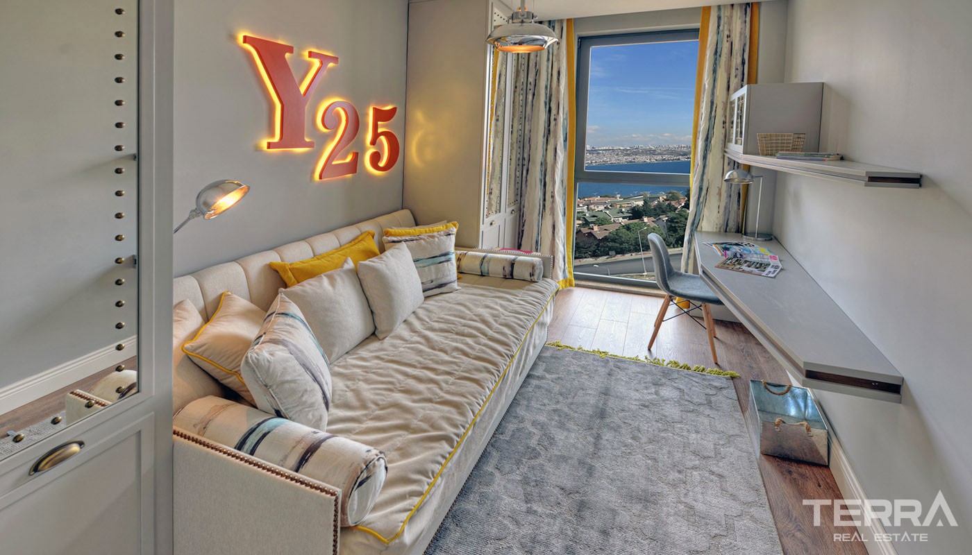 Marmara Sea View Apartments for Sale in Istanbul Büyükçekmece - 31242