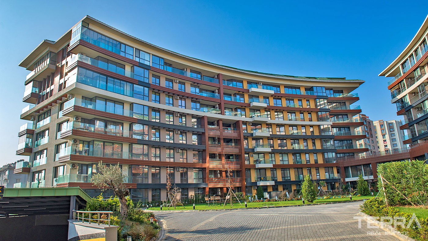 Marmara Sea View Apartments for Sale in Istanbul Büyükçekmece - 45136