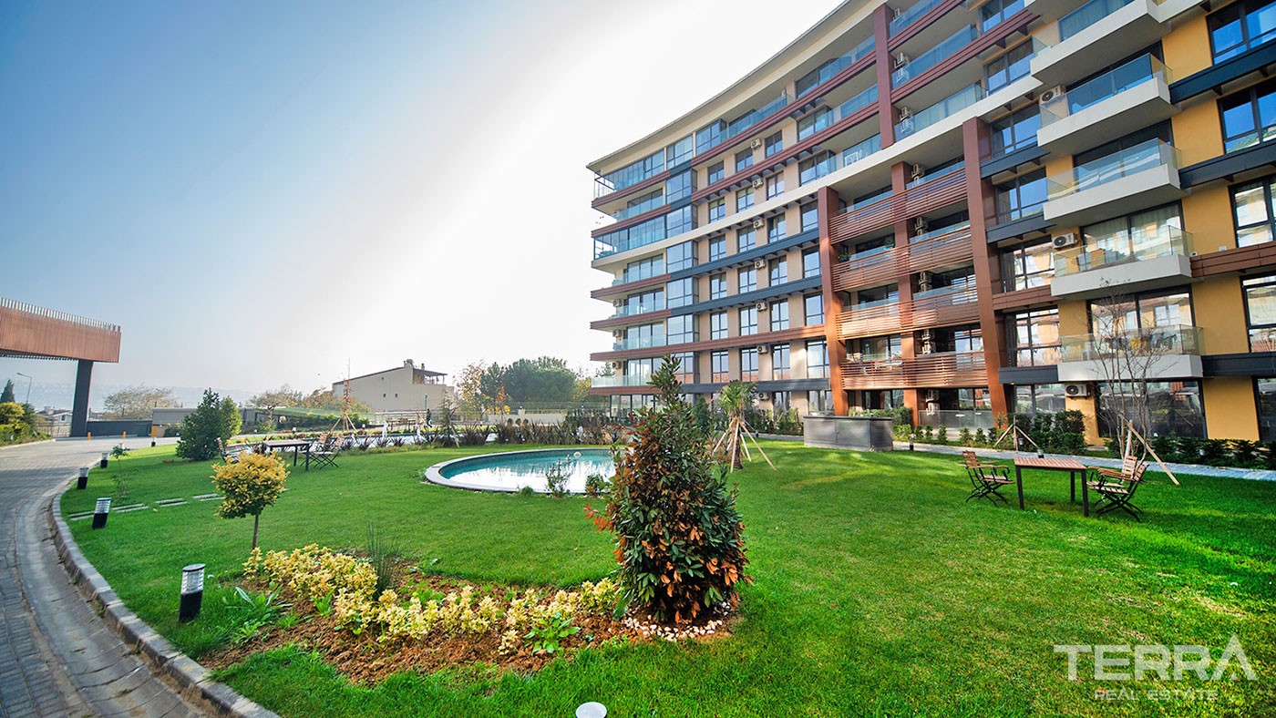 Marmara Sea View Apartments for Sale in Istanbul Büyükçekmece - 45138