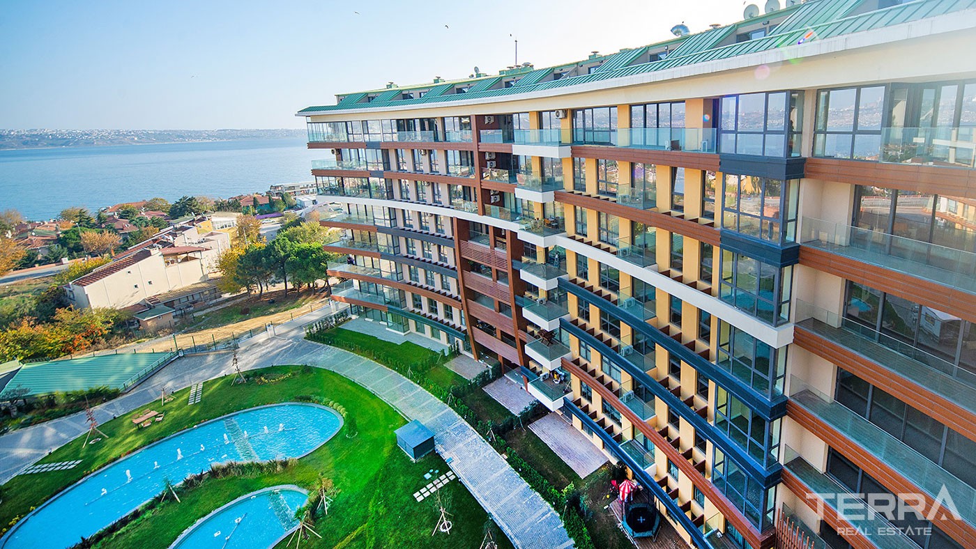 Marmara Sea View Apartments for Sale in Istanbul Büyükçekmece - 45144