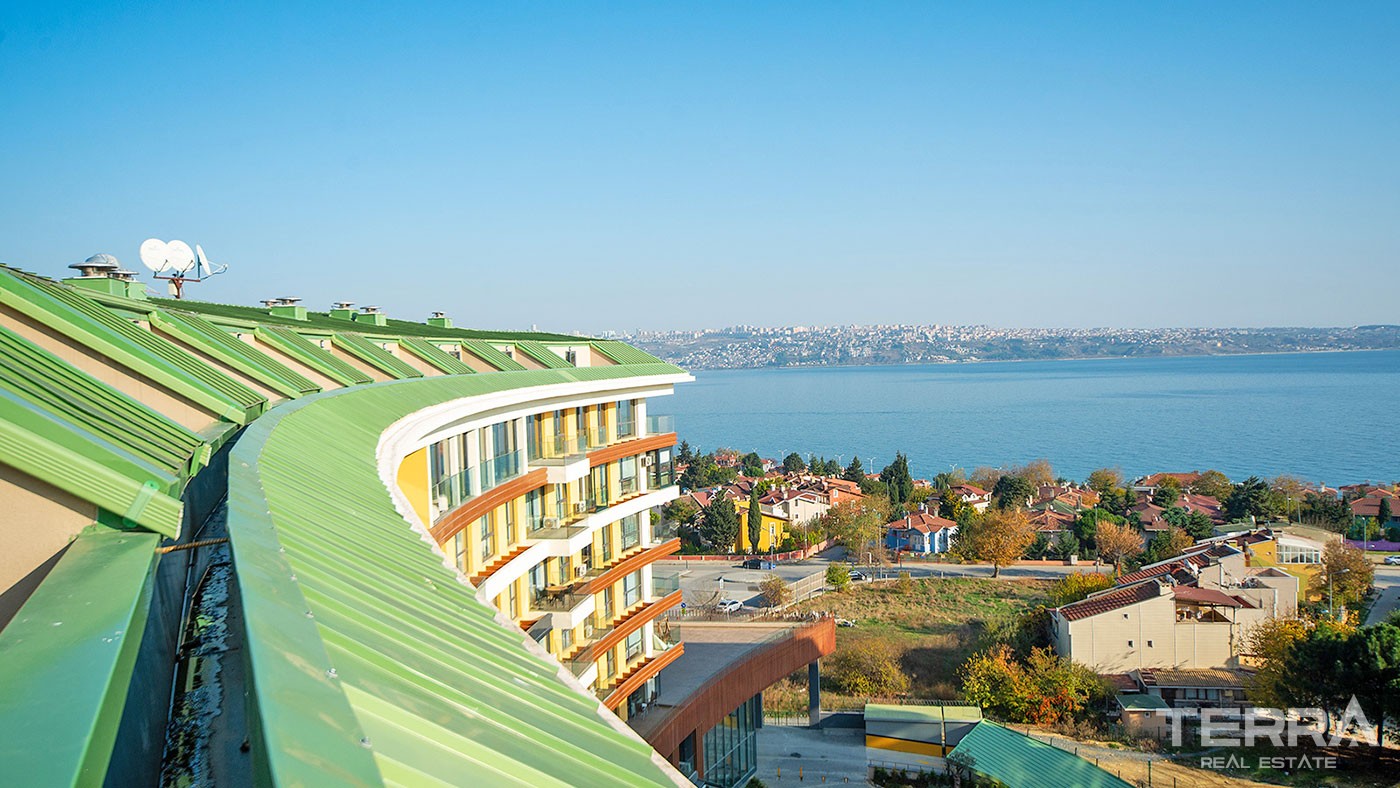 Marmara Sea View Apartments for Sale in Istanbul Büyükçekmece - 45145