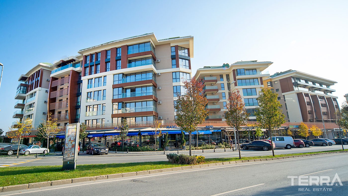Marmara Sea View Apartments for Sale in Istanbul Büyükçekmece - 45146