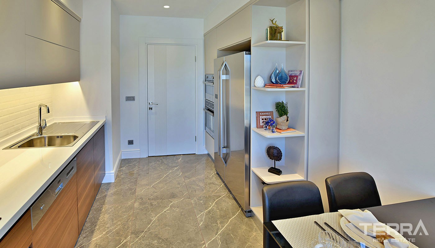 Sea View Istanbul Apartments for Sale in Mimaroba Büyükçekmece - 31269