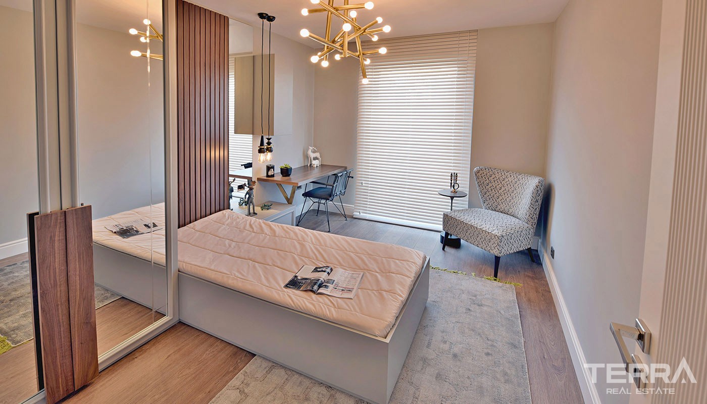 Sea View Istanbul Apartments for Sale in Mimaroba Büyükçekmece - 31271