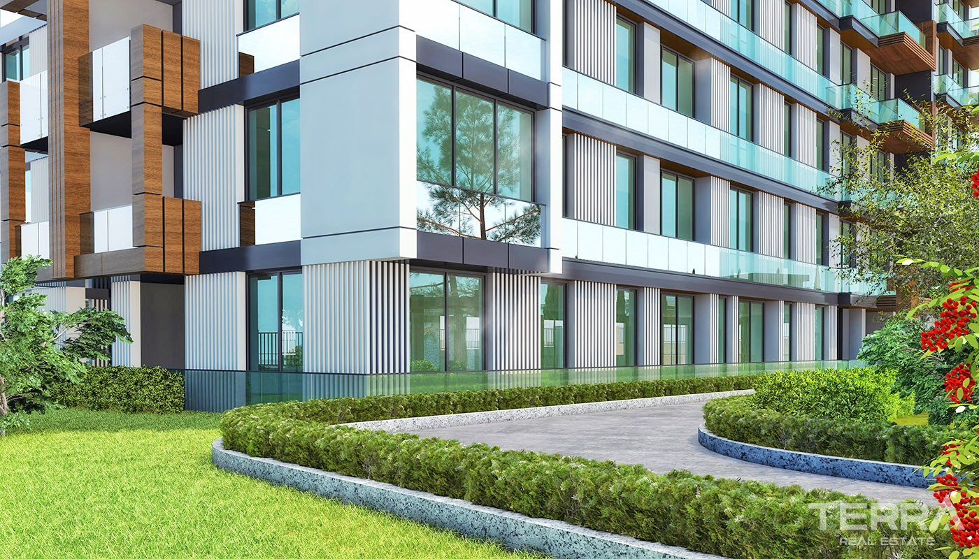 Sea View Istanbul Apartments for Sale in Mimaroba Büyükçekmece - 31285