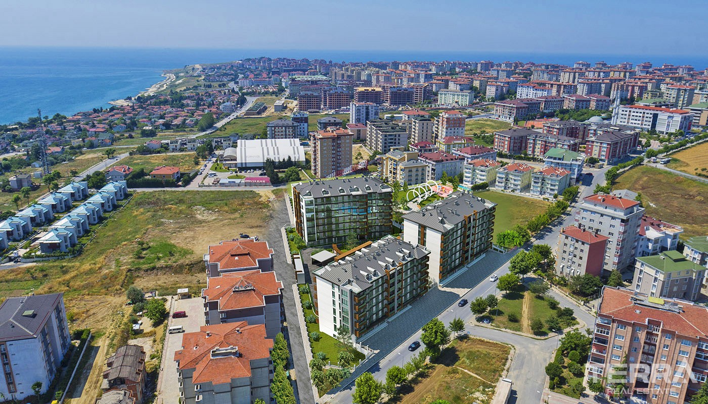 Sea View Istanbul Apartments for Sale in Mimaroba Büyükçekmece - 31287