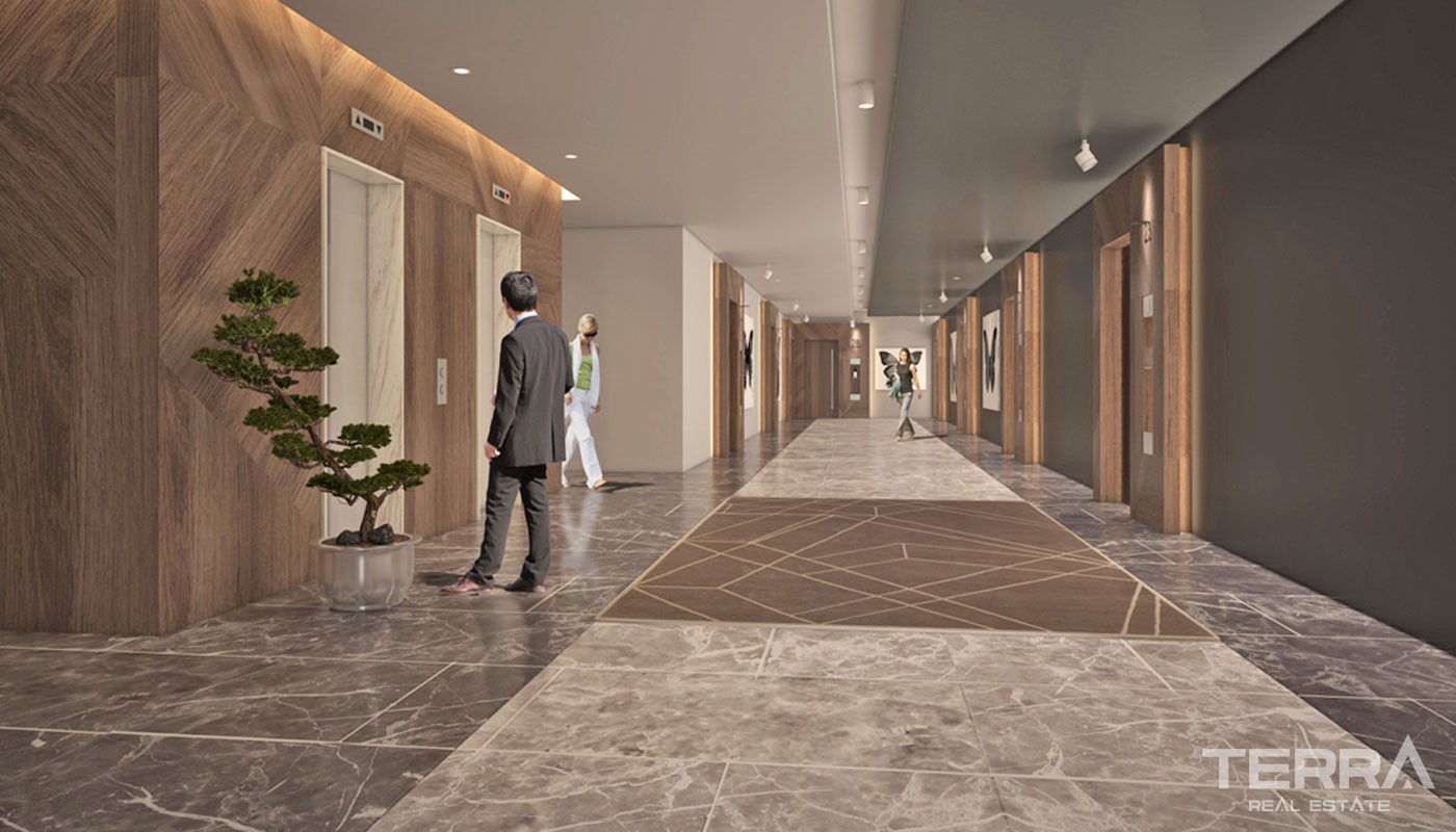 High-end Apartments in Istanbul Kağıthane with Rental Guarantee - 31358