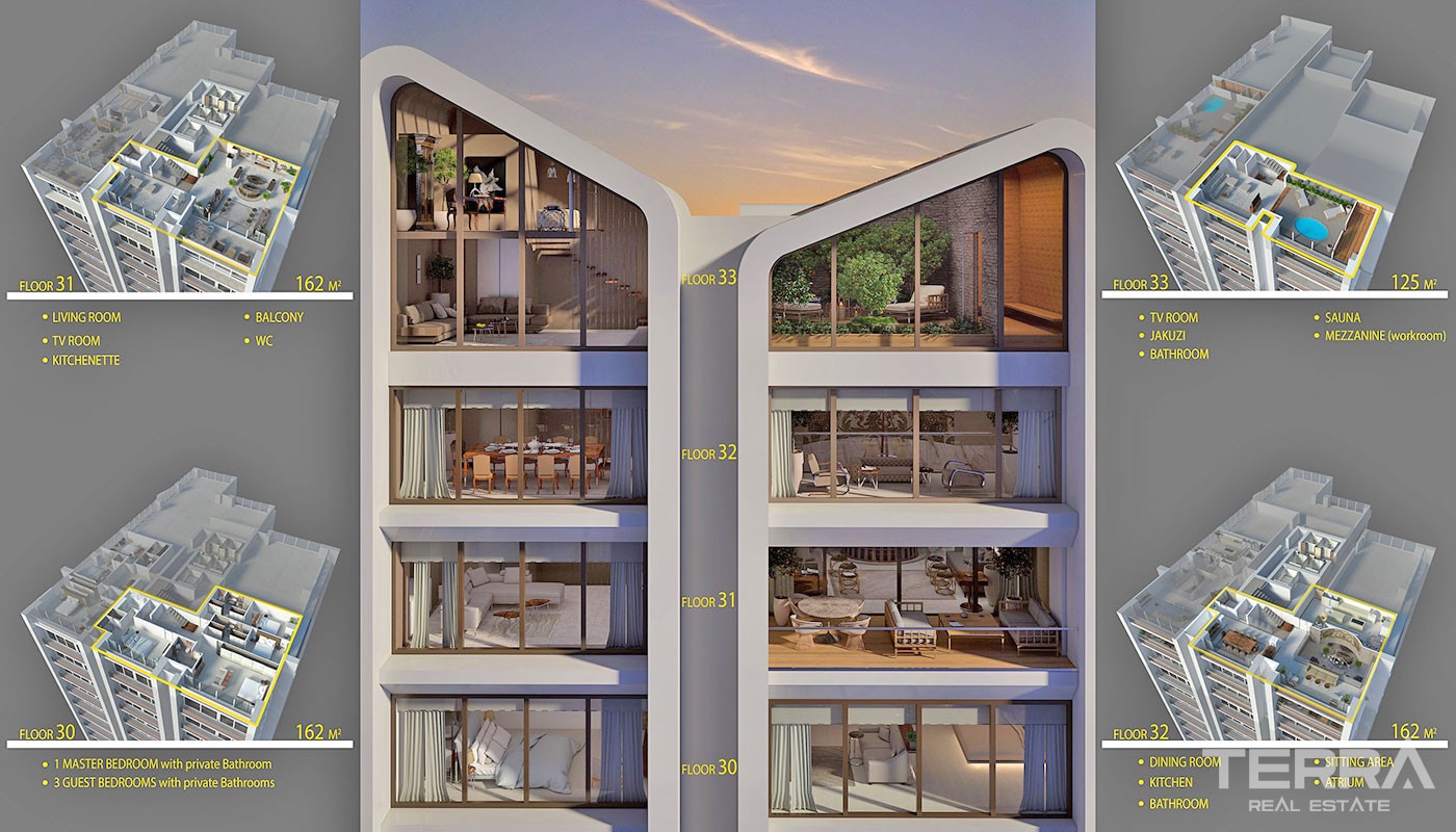 Unique Marmara Sea View Apartments Located in Kartal Istanbul - 31437