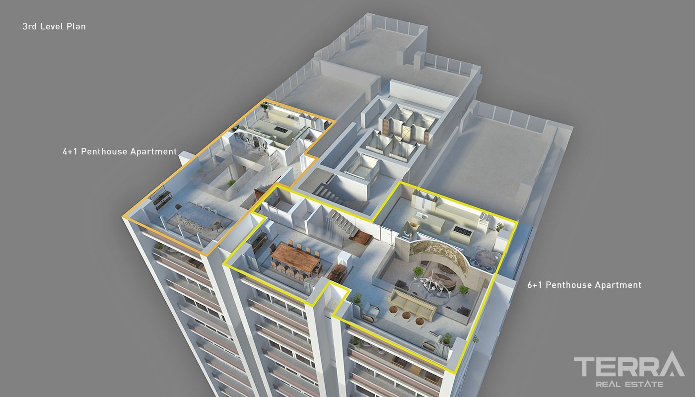 Unique Marmara Sea View Apartments Located in Kartal Istanbul - 31439