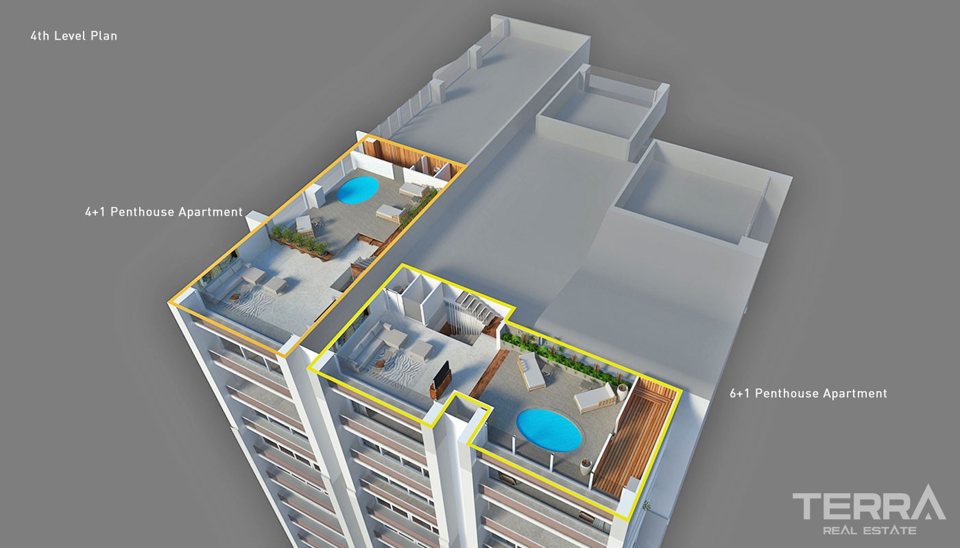 Unique Marmara Sea View Apartments Located in Kartal Istanbul - 31440