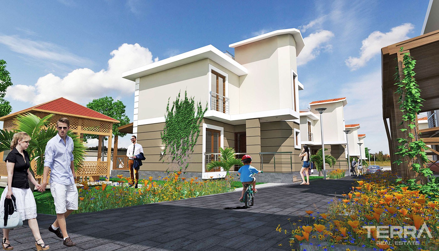 Panoramic Sea View Villas in Istanbul Çatalca 100 m from the Beach - 31410