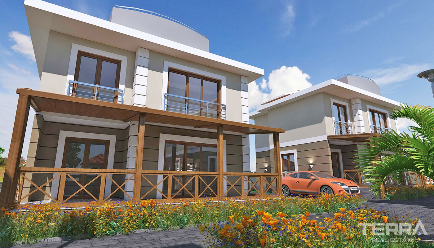Panoramic Sea View Villas in Istanbul Çatalca 100 m from the Beach - 31411