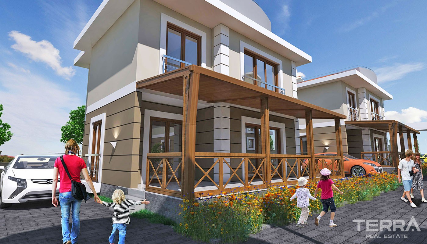 Panoramic Sea View Villas in Istanbul Çatalca 100 m from the Beach - 31412