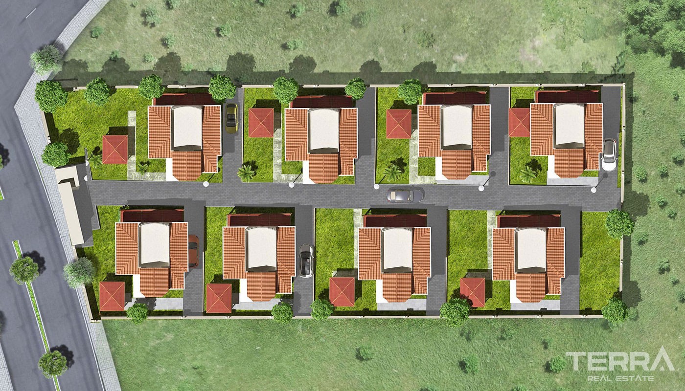 Panoramic Sea View Villas in Istanbul Çatalca 100 m from the Beach - 31430