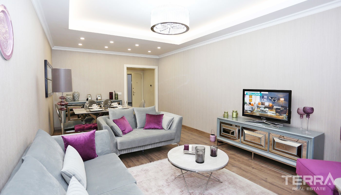 Küçükçekmece Lake View Apartments for Sale in Istanbul near E-5 Road - 31455