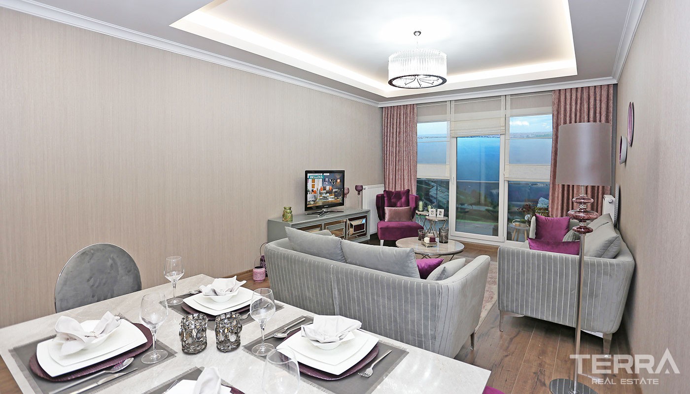 Küçükçekmece Lake View Apartments for Sale in Istanbul near E-5 Road - 31457
