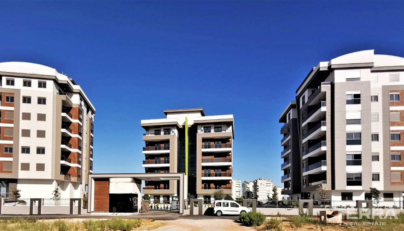 Family-concept Apartments in Antalya Kepez Surrounded by Amenities - 31478