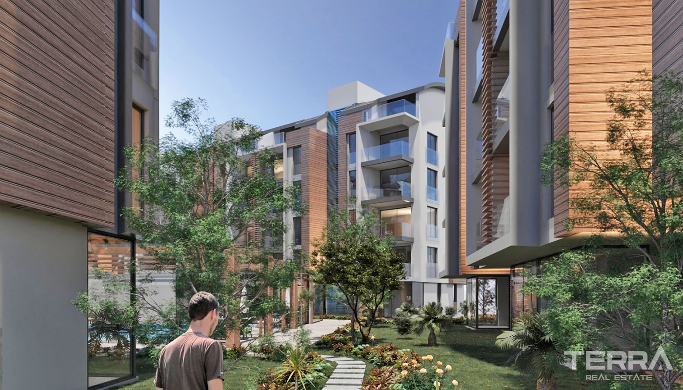New Antalya Apartments in Premium Park Residence, Konyaaltı - 31698