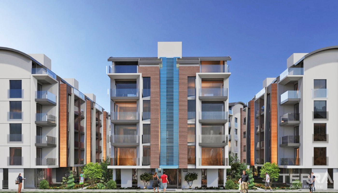 New Antalya Apartments in Premium Park Residence, Konyaaltı - 31699