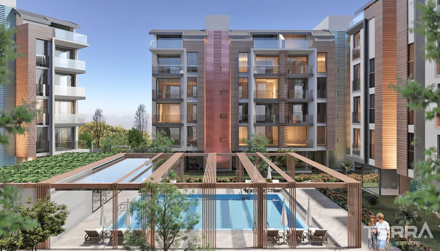 New Antalya Apartments in Premium Park Residence, Konyaaltı - 31706