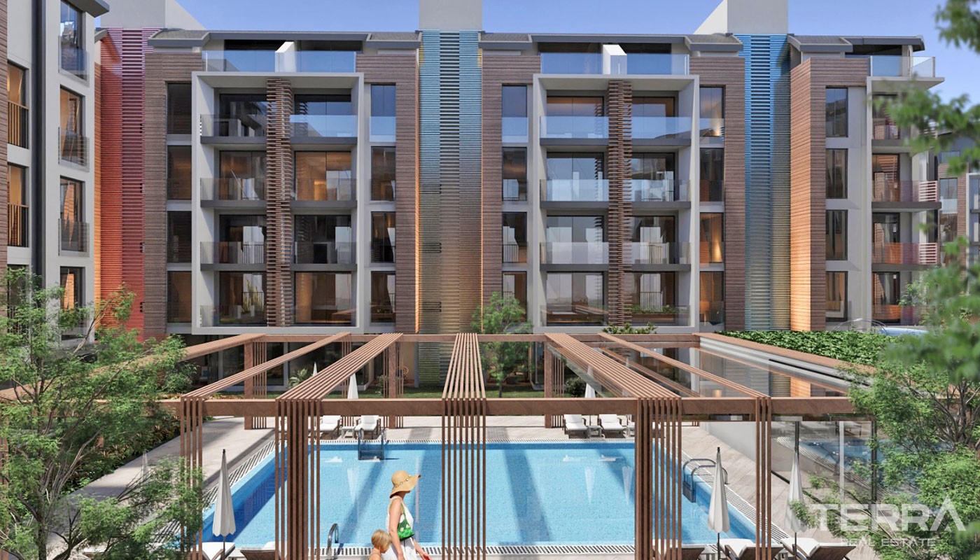 New Antalya Apartments in Premium Park Residence, Konyaaltı - 31707
