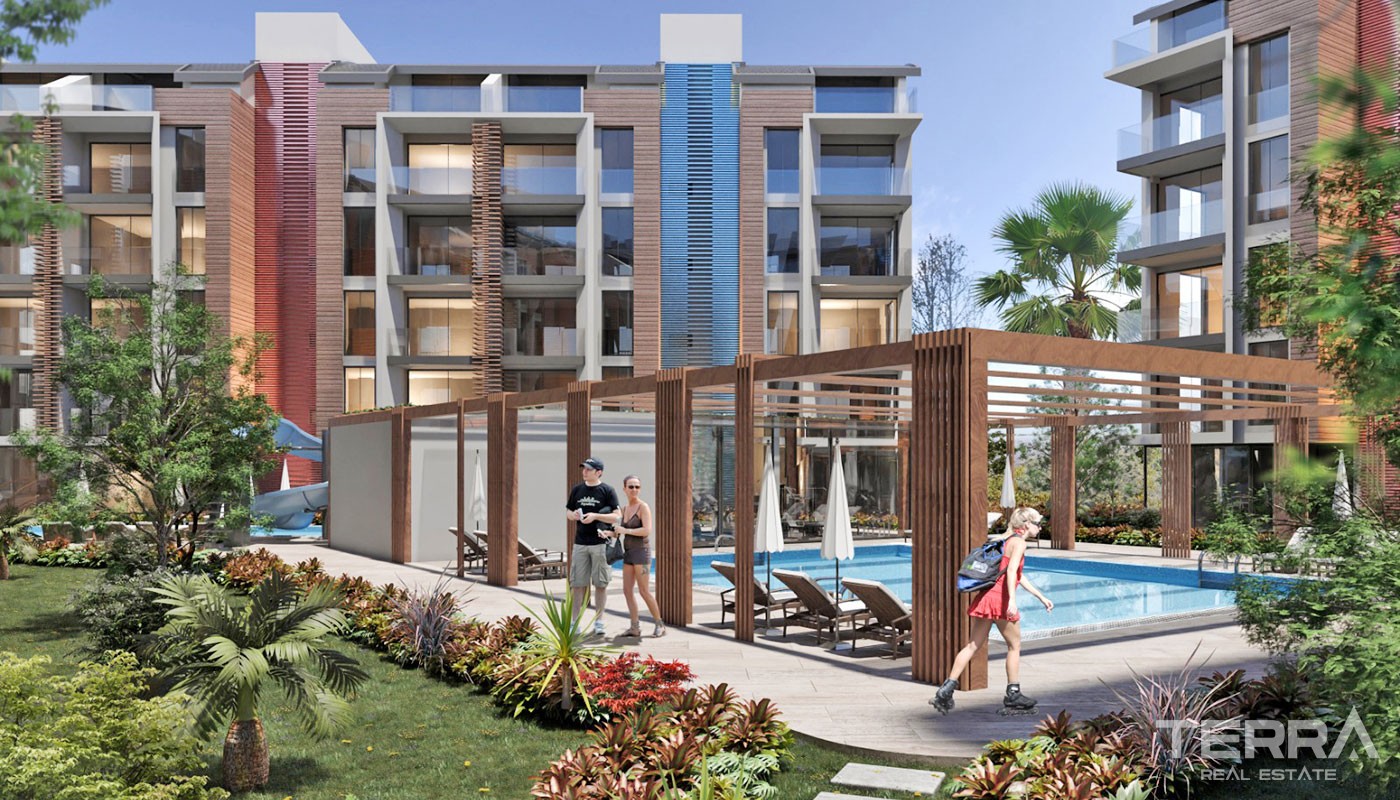 New Antalya Apartments in Premium Park Residence, Konyaaltı - 31709