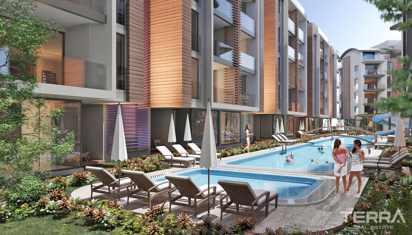 New Antalya Apartments in Premium Park Residence, Konyaaltı - 31710