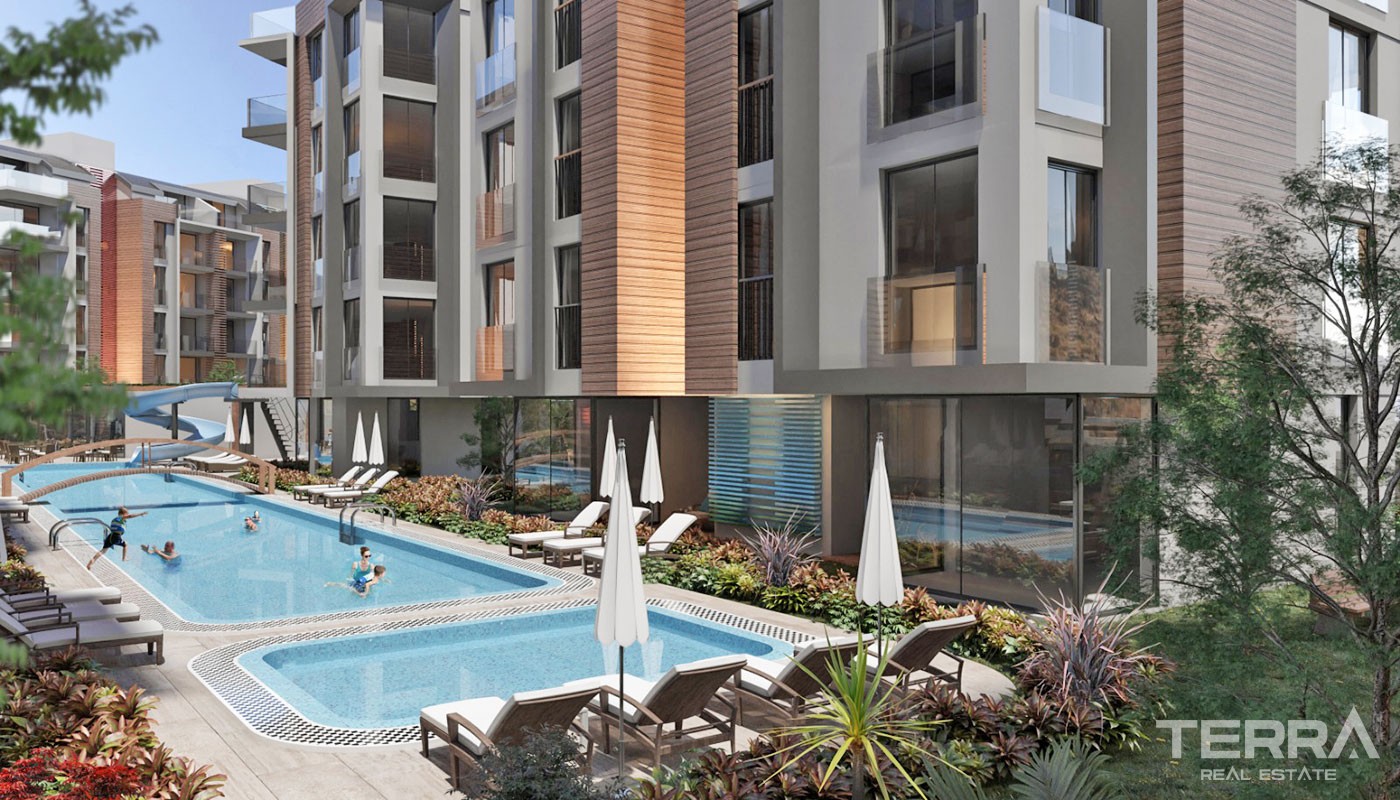 New Antalya Apartments in Premium Park Residence, Konyaaltı - 31712