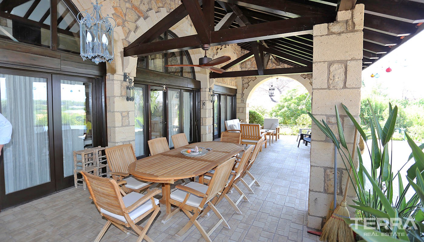 Exclusive Stone House for Sale in Antalya Aksu with Large Farming Plot - 31722