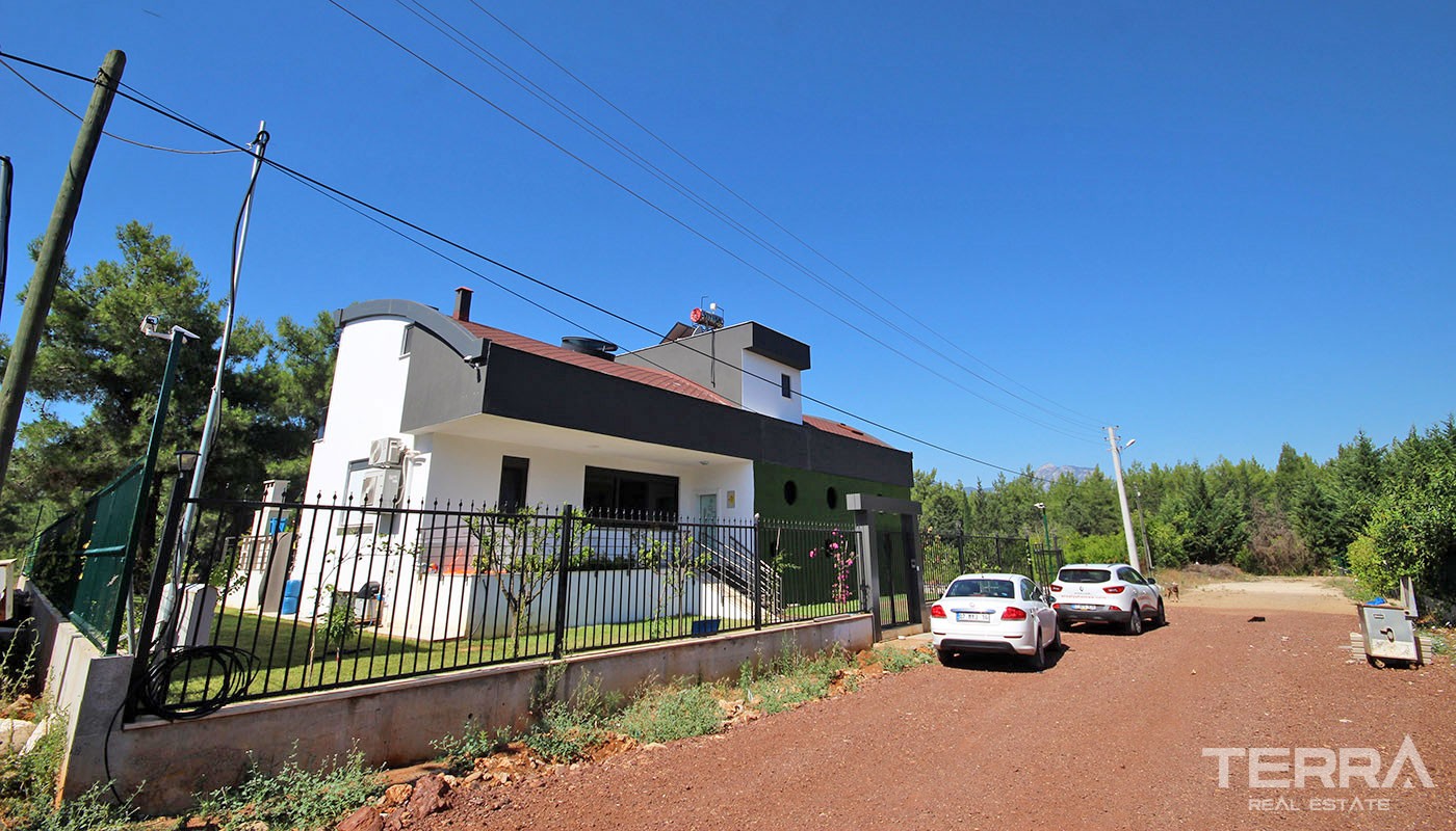 Fully Furnished Antalya Villa for Sale Located in Döşemealtı - 31760