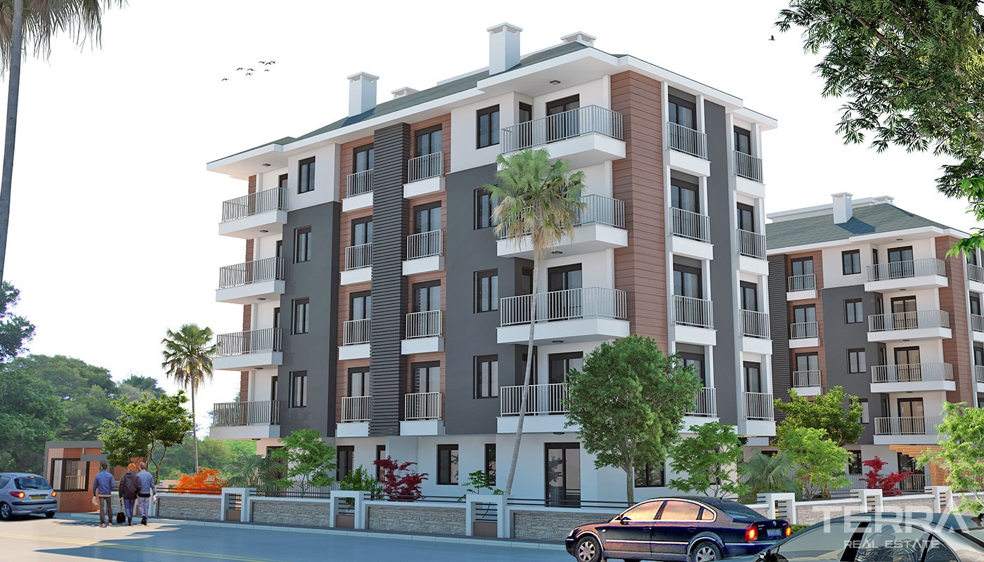 New Antalya Apartments Located in Kepez with Rich Social Facilities - 31788