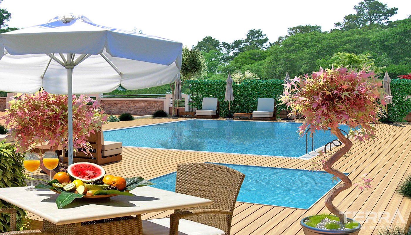New Antalya Apartments Located in Kepez with Rich Social Facilities - 31791